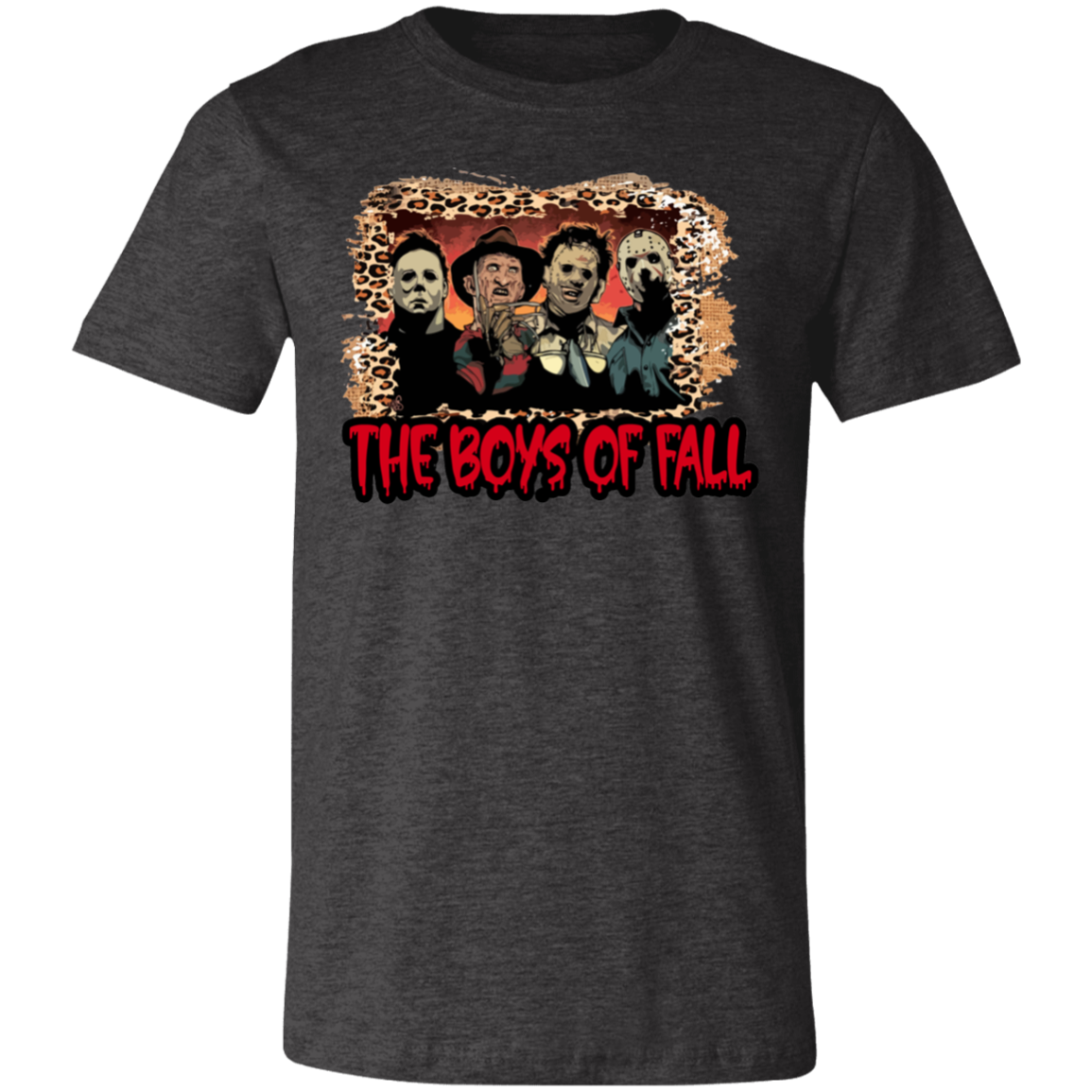 The Boys Of Fall - Horror Characters T-shirt