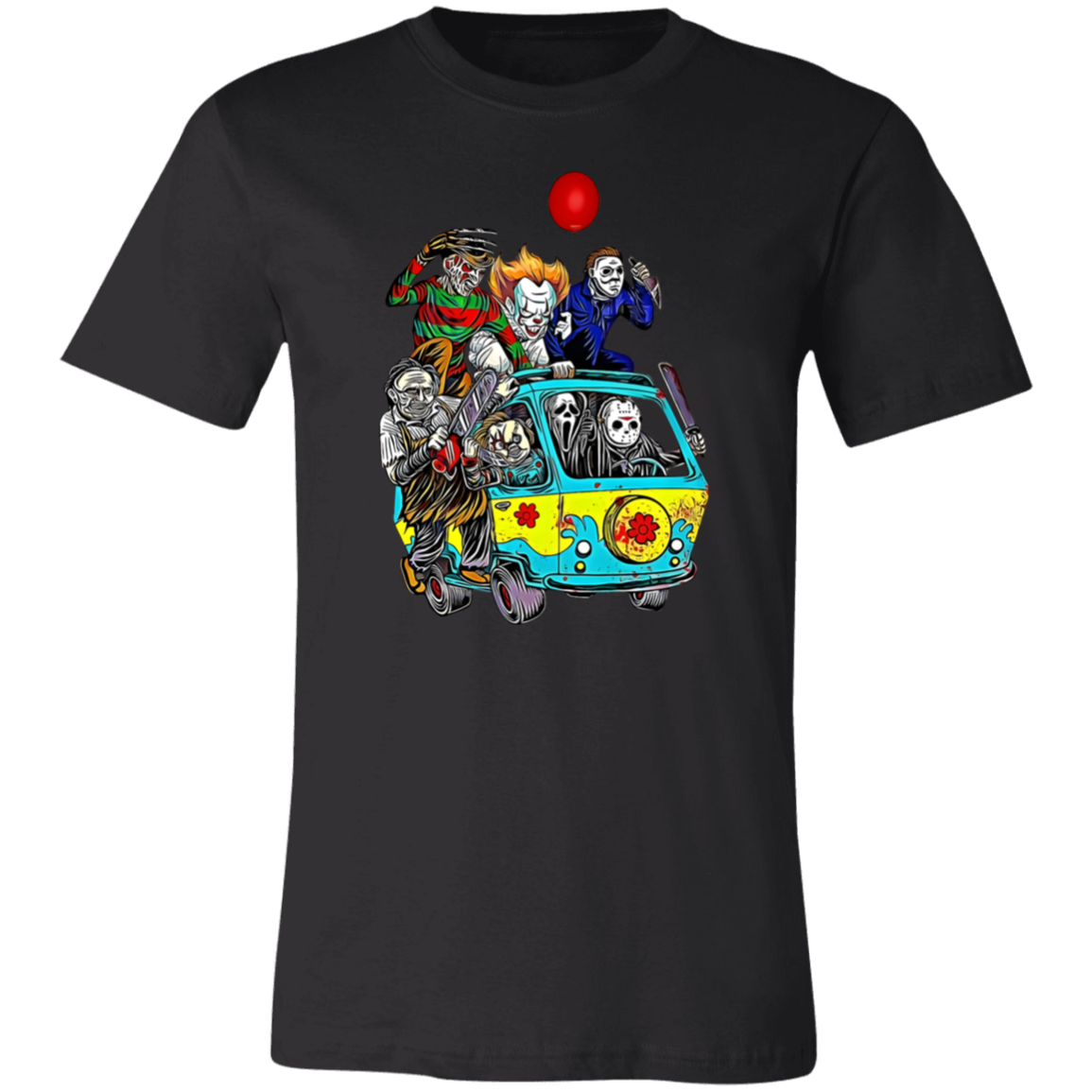 Horror Movie Characters T-shirt