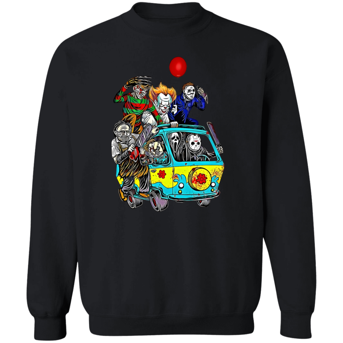 Horror Movie Characters Sweatshirt