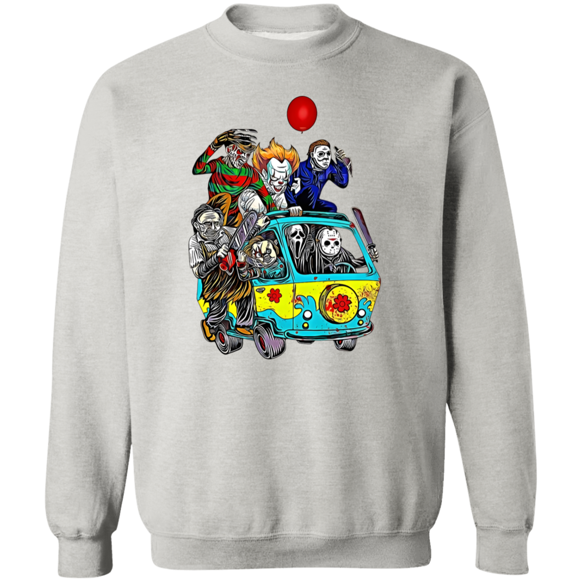 Horror Movie Characters Sweatshirt