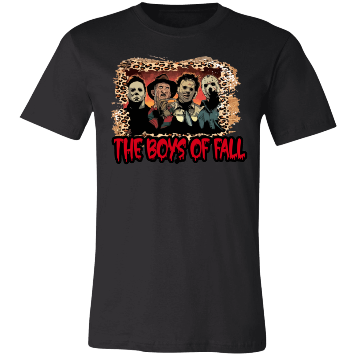 The Boys Of Fall - Horror Characters T-shirt