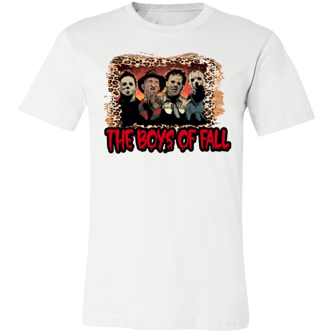 The Boys Of Fall - Horror Characters T-shirt