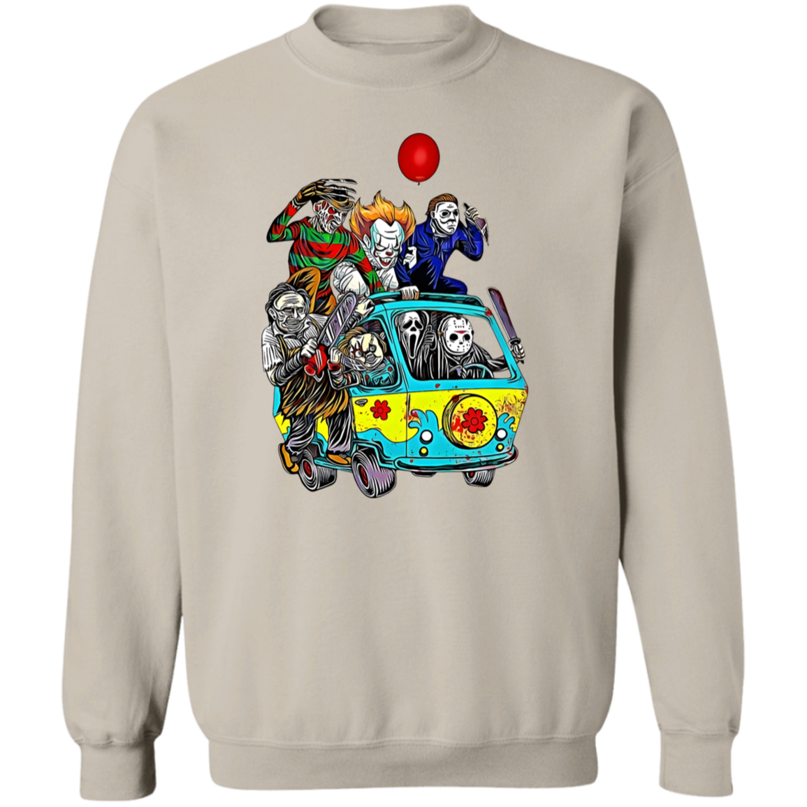 Horror Movie Characters Sweatshirt