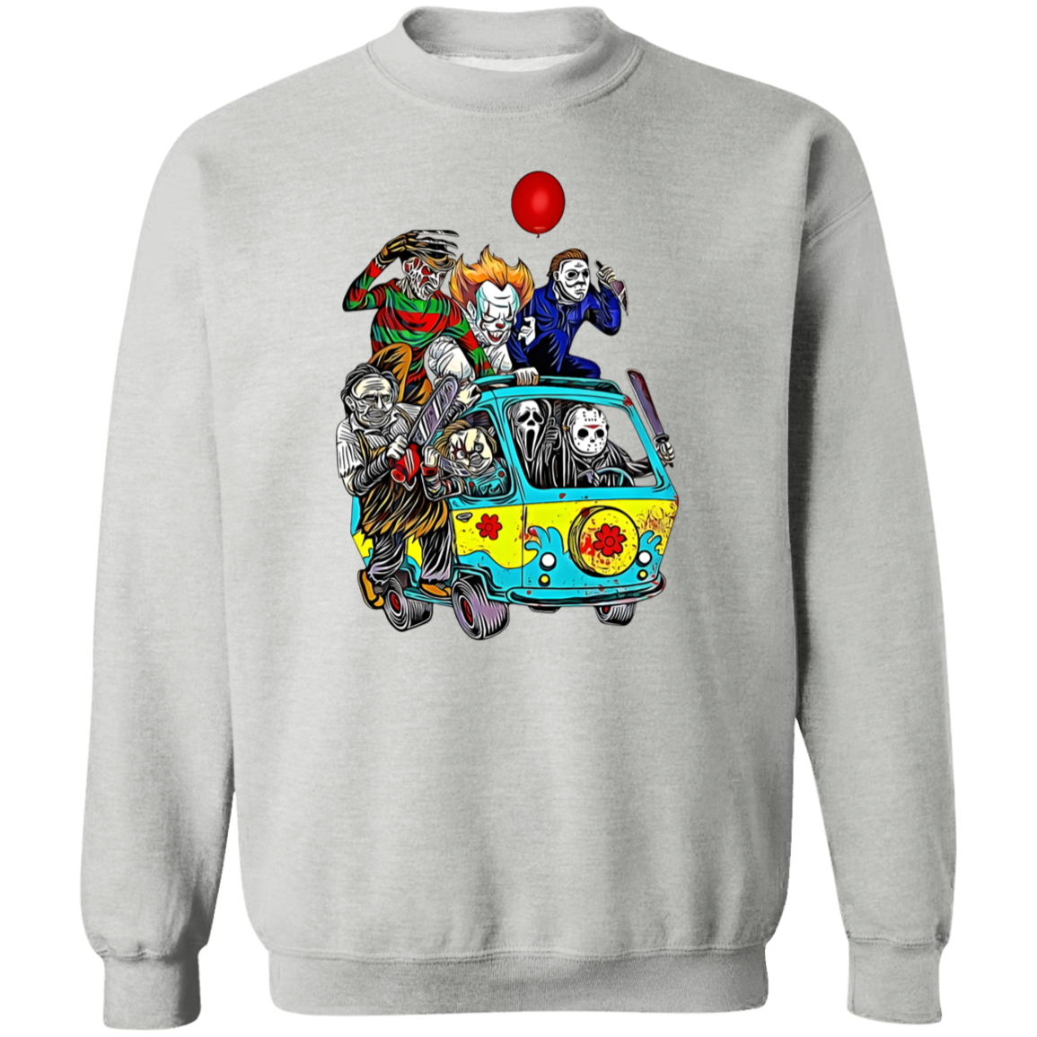 Horror Movie Characters Sweatshirt