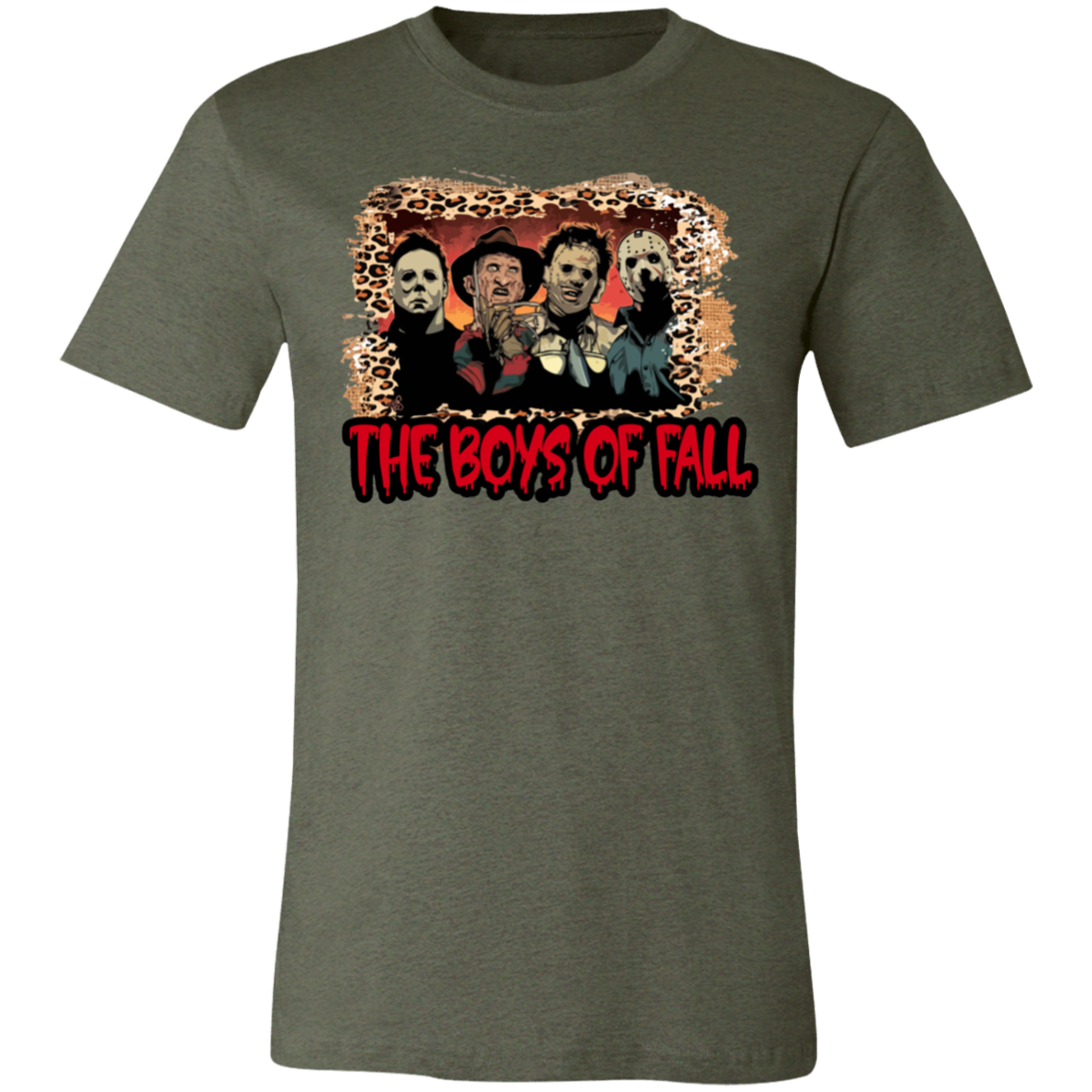 The Boys Of Fall - Horror Characters T-shirt