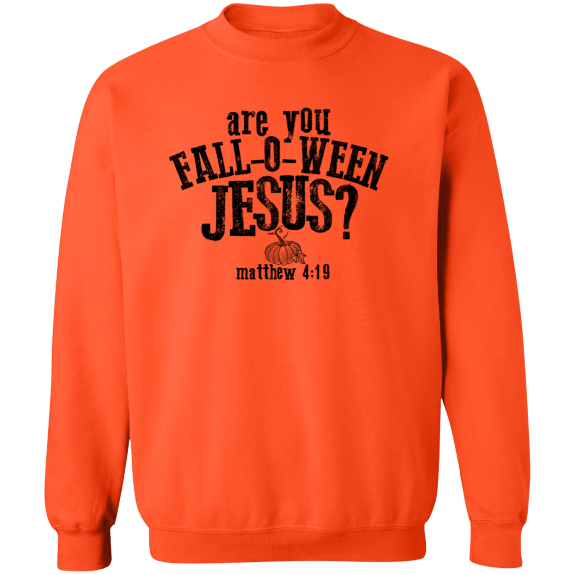 Fall-O-Ween Jesus Sweatshirt