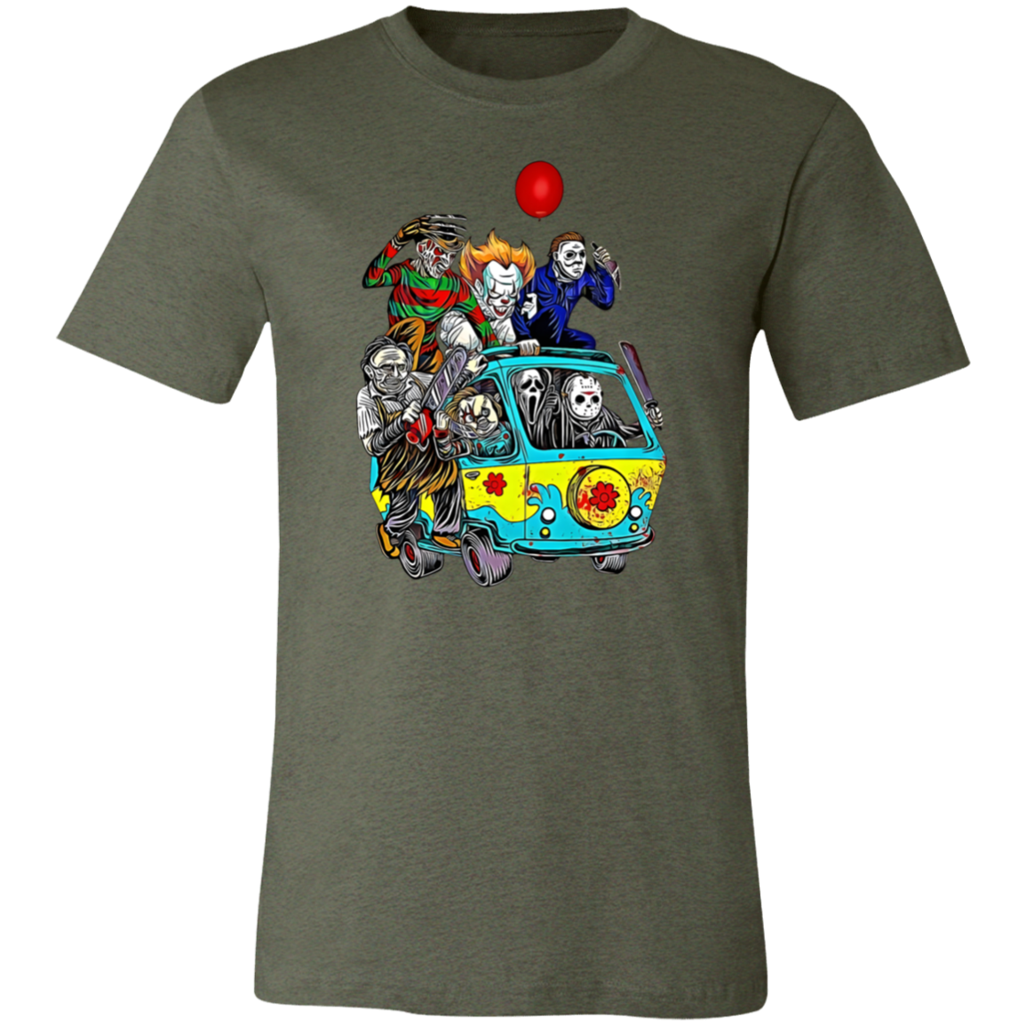 Horror Movie Characters T-shirt