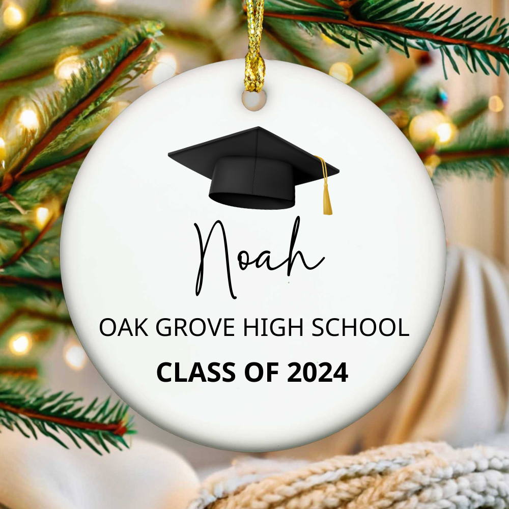 Graduation Keepsake - Personalized Ornament