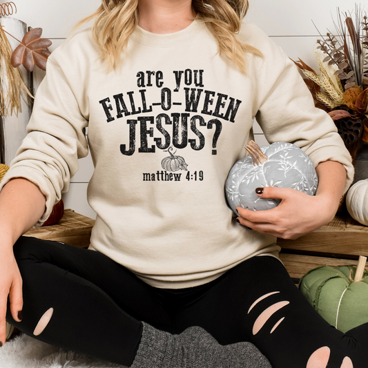 Fall-O-Ween Jesus Sweatshirt