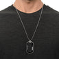 To My Grandson - "Just Go Forth & Aim For The Skies" Dog Tag Necklace