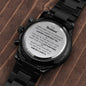 To My Husband - I Love You Forever & Always Engraved Watch