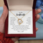 To My Soulmate - "I Love You" Necklace