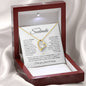 "To My Soulmate - My Missing Piece" Forever Love Necklace