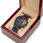 To My Husband - I Love You Forever & Always Engraved Watch