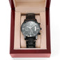 To My Husband - I Love You Forever & Always Engraved Watch