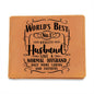 World's Best Husband Leather Wallet