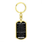 Dad - I Will Forever Be Grateful Keychain