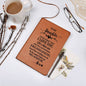 To My Daughter - "I Love You" Leather Journel