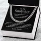 Personalized To My Soulmate - "I Love You The Most" Chain Necklace