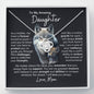 To My Amazing Daughter - "You Are My Greatest Treasure" Necklace