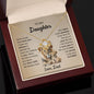 To My Daughter - "Proud of You" Necklace