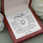 To My Daughter - "I Will Always Carry You in My Heart" Necklace Gift Set
