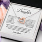To My Lovely Daughter - "Beautiful Chapters - Love Dad" Necklace