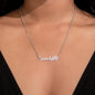 Personalized Pet Necklace - "Over The Rainbow Bridge"