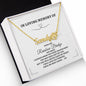 Personalized Pet Necklace - "Over The Rainbow Bridge"