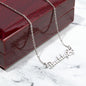 Personalized Pet Necklace - "Over The Rainbow Bridge"