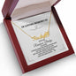 Personalized Pet Necklace - "Over The Rainbow Bridge"