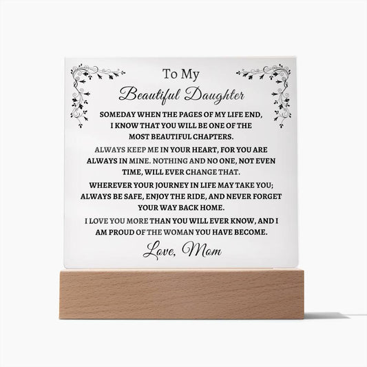 Daughter - I Love You More Than You Will Ever Know