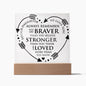To Our Daughter - Loved More Than You Know Acrylic Plaque