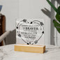 To Our Daughter - Loved More Than You Know Acrylic Plaque