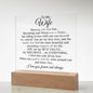 To My Wife - "I Love You Forever & Always"