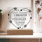 To Our Daughter - Loved More Than You Know Acrylic Plaque