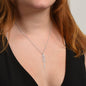 To My Daughter - "Loved More Than You Know" Customizable Birth Flower Name Necklace
