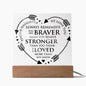 To Our Daughter - Loved More Than You Know Acrylic Plaque