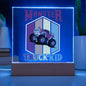 Monster Truck Kid - Son Gift Acrylic - Night Light