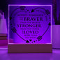 To Our Daughter - Loved More Than You Know Acrylic Plaque