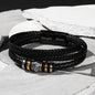 "To My Husband - Life With You" Leather Bracelet
