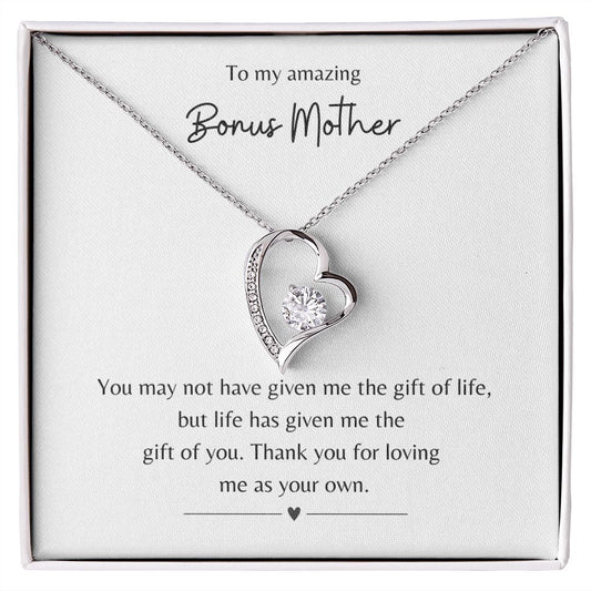 To My Amazing Bonus Mother - Thank You For Loving Me