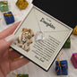 To My Daughter - "Forever Be My Baby Girl" Forever Love Necklace