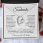 "To My Soulmate - My Missing Piece" Forever Love Necklace