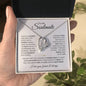 "To My Soulmate - My Missing Piece" Forever Love Necklace