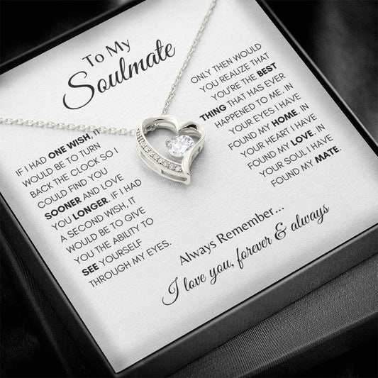 To My Soulmate - "You're The Best Thing" Love Necklace
