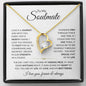 "To My Soulmate - My Missing Piece" Forever Love Necklace