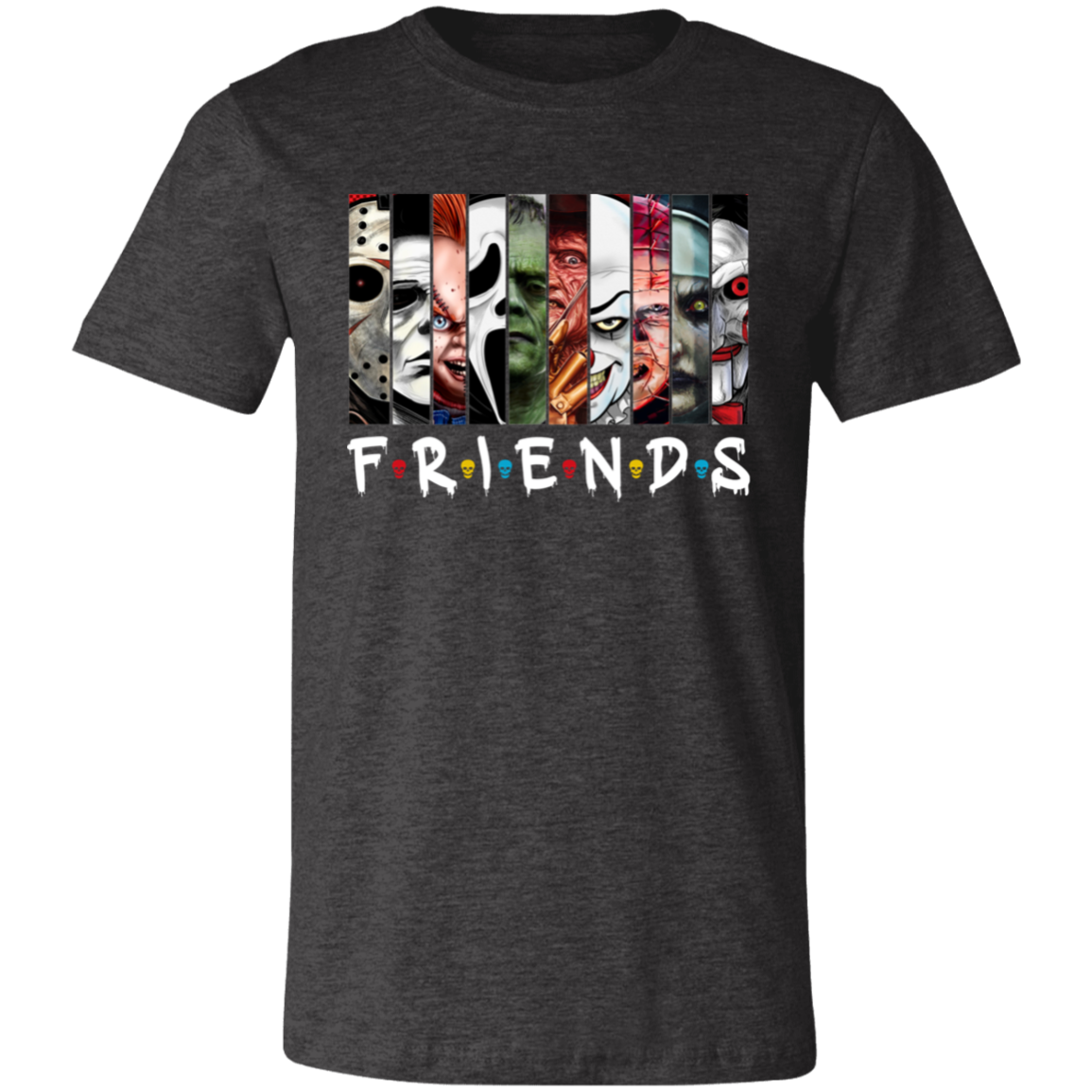 Horror Movie Characters "Friends" T-shirt