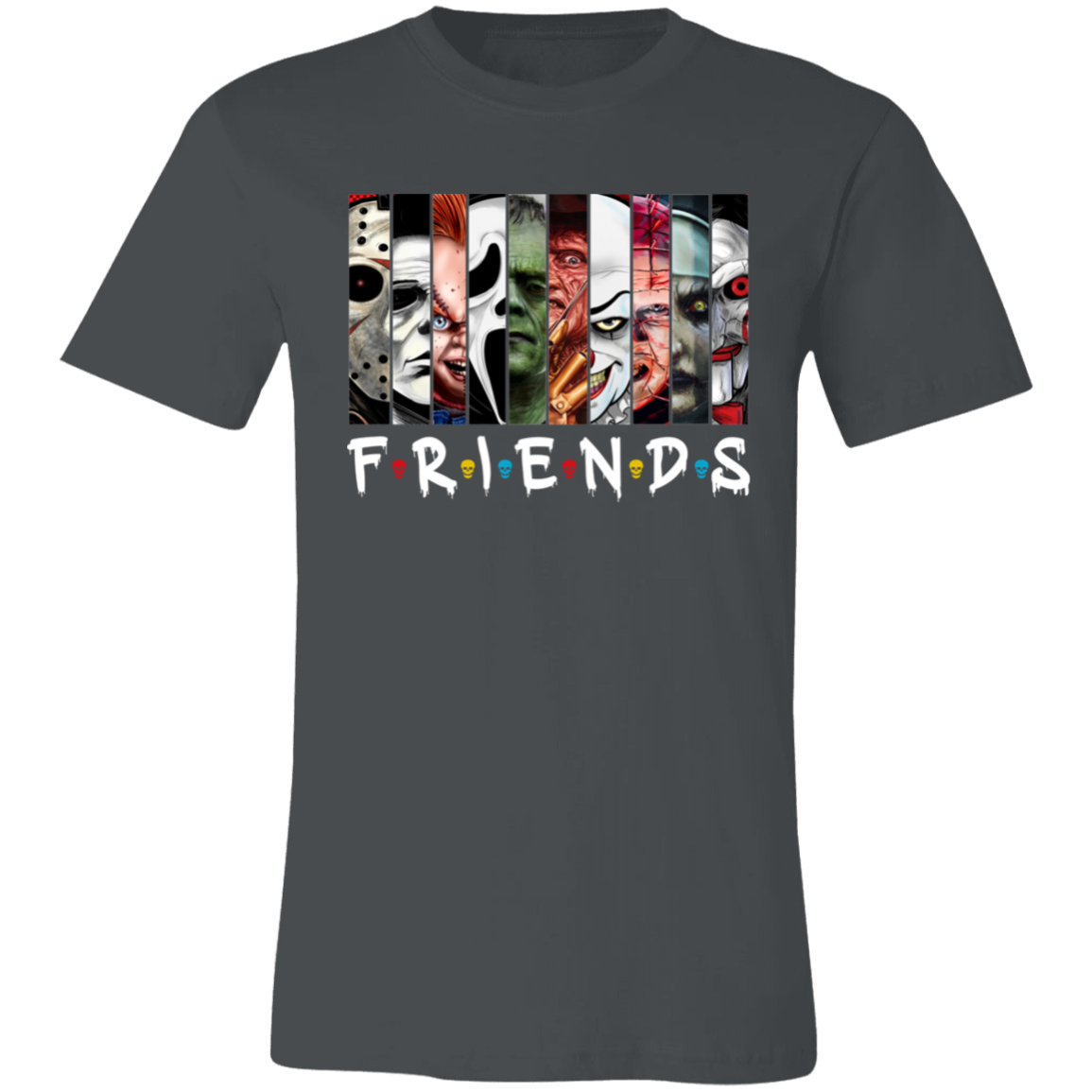 Horror Movie Characters "Friends" T-shirt