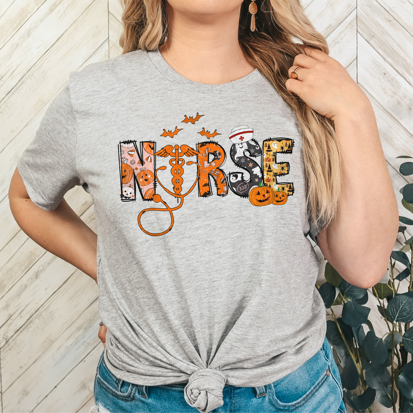 Halloween Nurse T-shirt